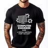 Personne Qui Répare Les Choses Que Vous Ne Pouvez Pas Ingénieur Informatique T-shirts Graphiques Pas Cher Style Punk