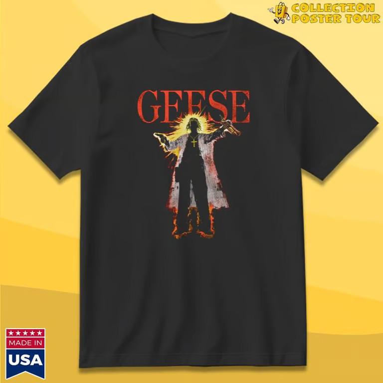 Футболка с изображением Святой Фигуры Гусей Унисекс Футболка XL