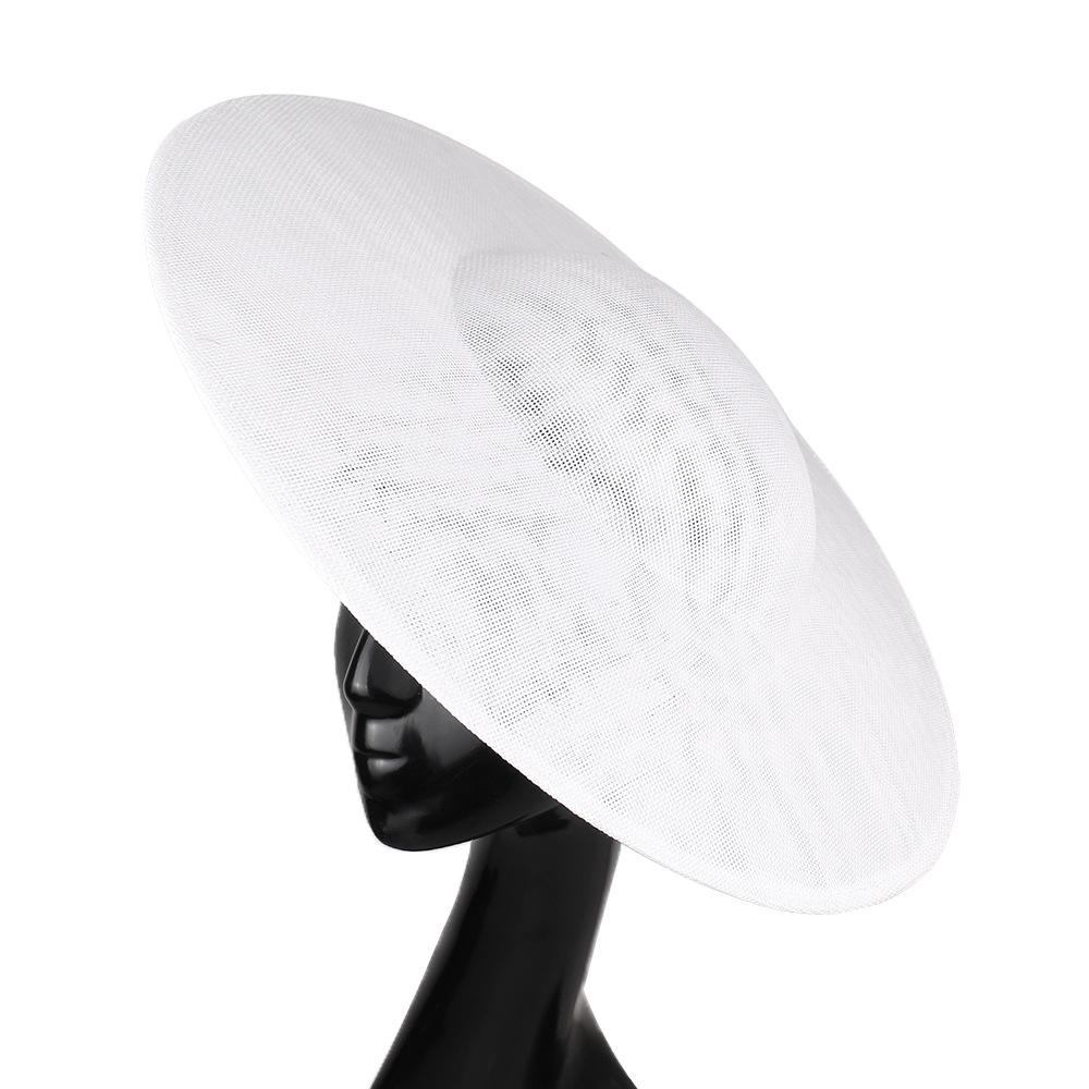 New Hat Bottom Diameter 40 Cm Imitation Hemp Hat Mop Diy Handmade Hat + Accessories First-Hand Direct Sales