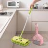 Sweeping Mop Play Toy Preschool Pretend Broom Dustpan Set Lightweight Mini Hand Combo Parent-Child
