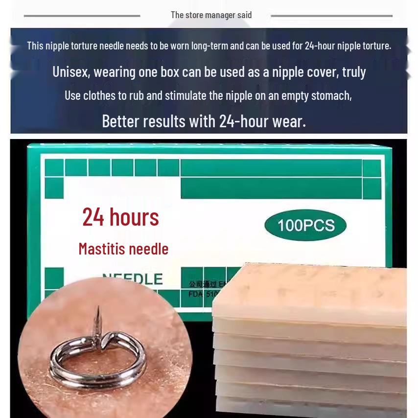 Nipple Massager and Desensitizer for Men and Women - Ideal for Climax Training, Sensory Play, and Discreet Wear.