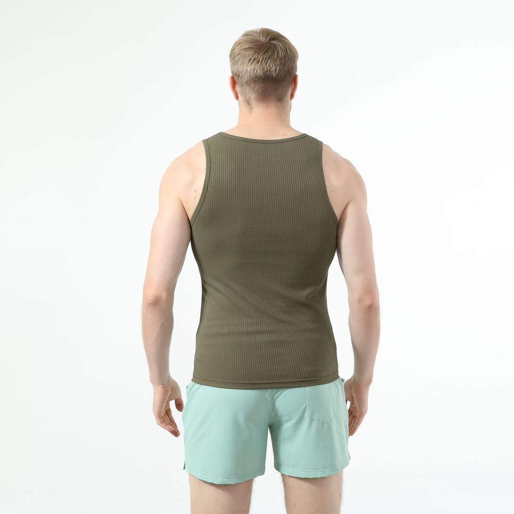 Men's Quick-Dry Tight Sports Tank Top for Fitness & Training