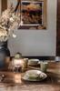 Enamel Salad Plate Set Outdoor Olive Drab [Barebones Living] 2-Tone