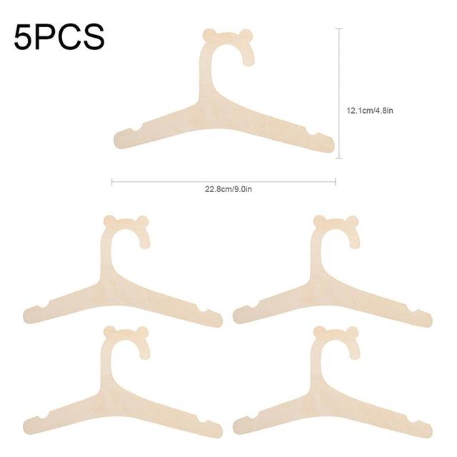 

5/10 шт. детская деревянная вешалка для одежды DIY творческое украшение комнаты детская одежда сушилка для хранения детский органайзер вешалка для одежды
