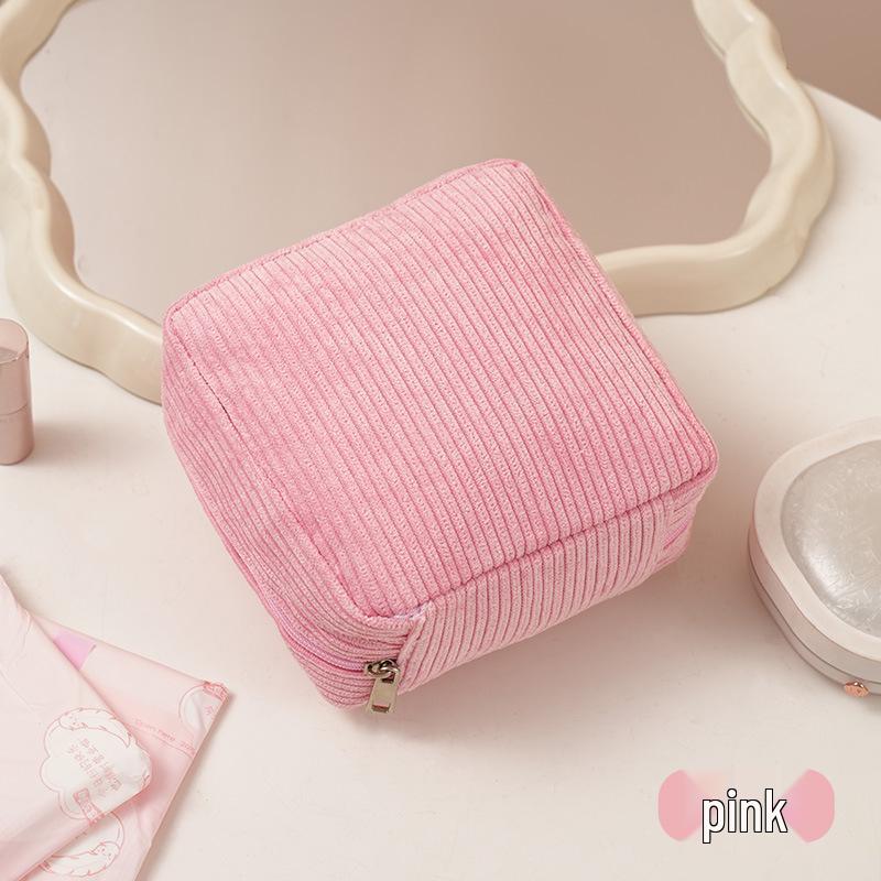 Large Capacity Waterproof Sanitary Napkin Storage Bag for Students and Girls