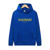 Winter Fall Fleece Hooded Sweatshirt Unisex Couple Loose Fit Streetwear