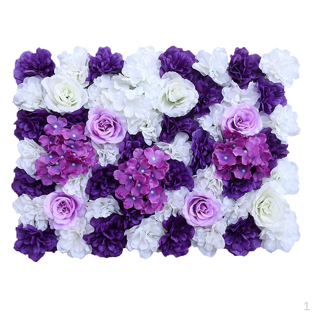 

Artificial Panels Wedding Flower Backdrops Backgrounds Pillar Main Road фіолетовий