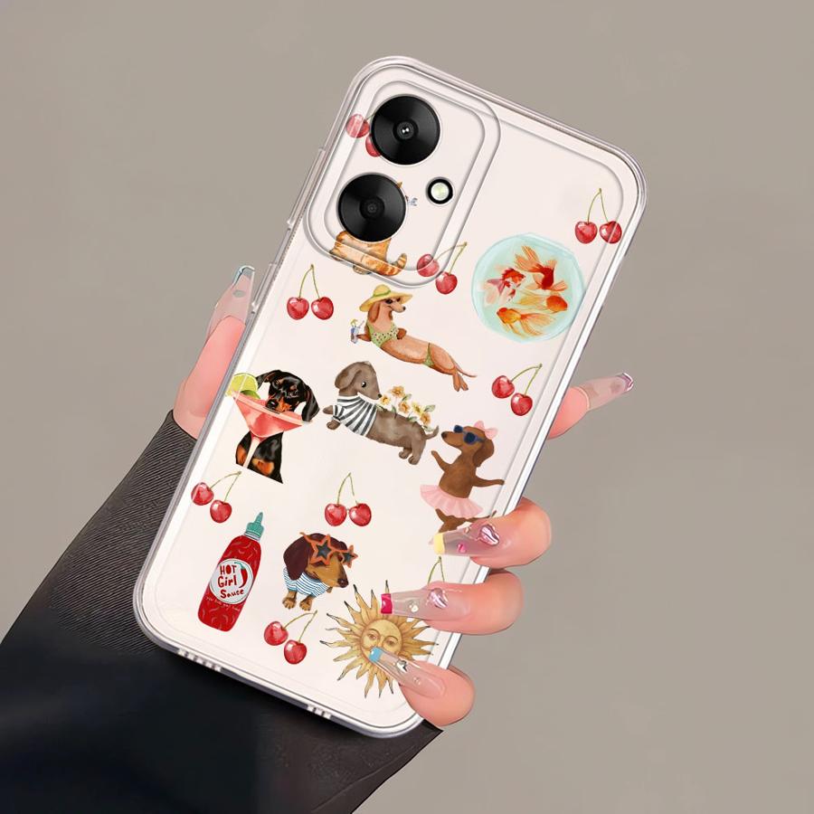 

Мультяшный Кот и Собака Мягкий Чехол-Крышка для Телефона для Xiaomi Mi 11T Pro 11 Lite Xiaomi 11T