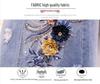 Spring/Summer 2025 Women's Mid-Length Denim Skirt with 3D Flower Tassels and Stylish Cutouts