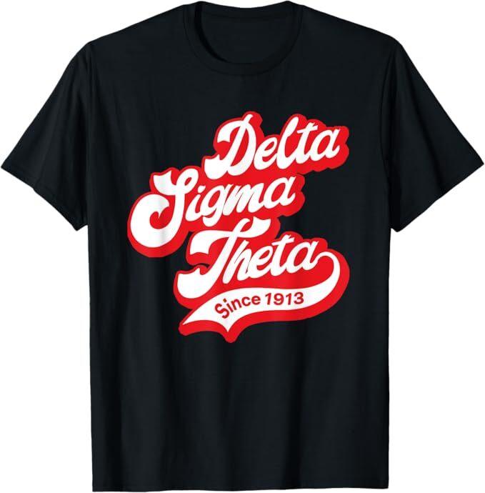 Delta Sigma Theta Sorority Paraphernalia, Delta 1913 HBCU Tričko
