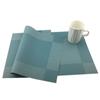 Blau 6 Teile/los Tischset Für Esszimmer Geschirr Pad Beige PVC Tisch Matte Tischsets Pads Schüssel Untersetzer Küche Zubehör