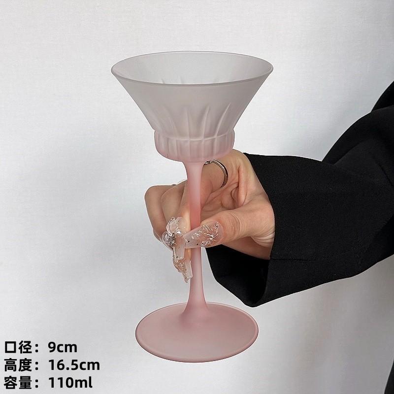 Creative High-end Crystal Glass Goblet, Vintage Special Drink Cocktail Glass, Cocktail Champagne Glass, Wine Glasses Accessories