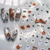 Halloweenské nálepky na nehty - Vtipné, samolepicí dekorace