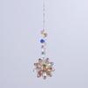 Colourful Rainbow Maker Exquisite Artificial Crystal Suncatcher Flower Sun Catcher  Outdoor