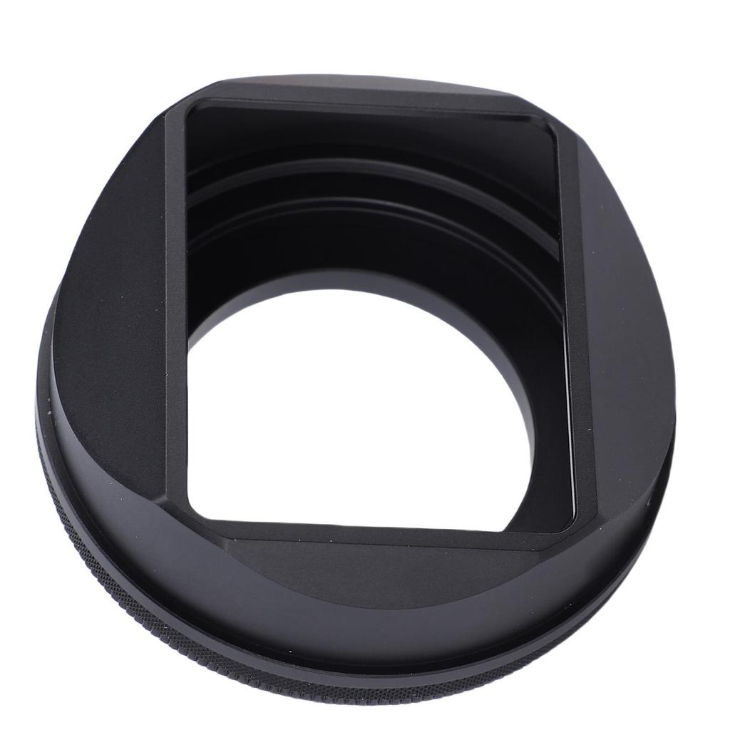   Metal Lens Hood Fit for Fuji X-E5  0VI Aluminium Alloy Retro Black Magnetic Camera Lens Shade