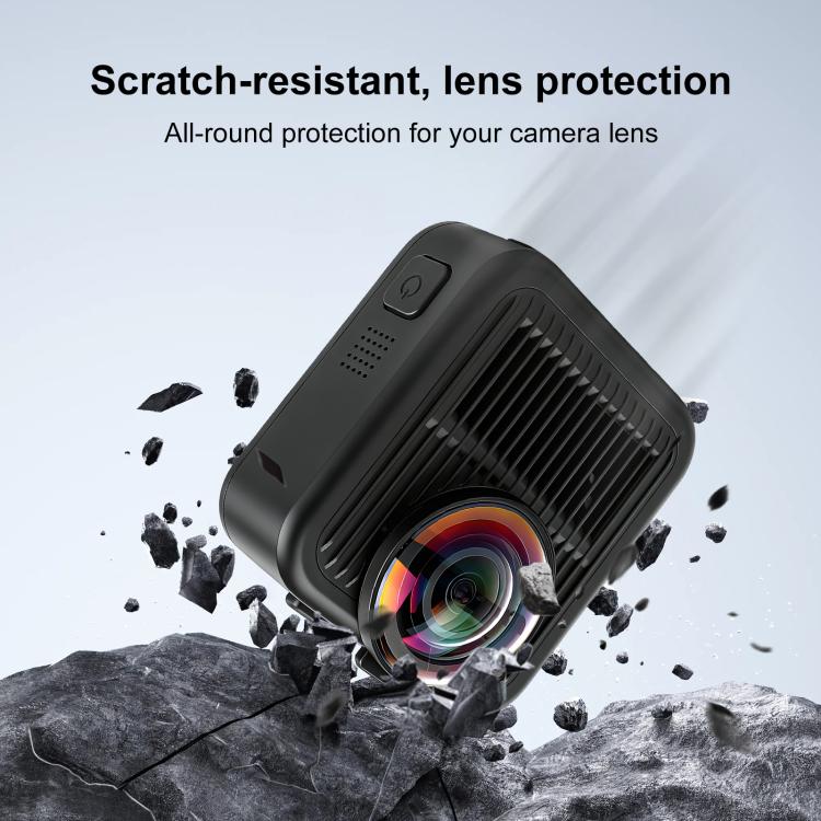 For GoPro MAX2 PULUZ Optical Tempered Glass Lens Guard Protective Cover (Transparent)
