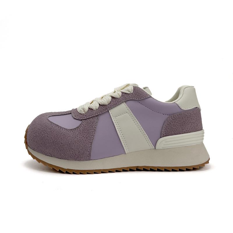 8 round head platform women's spring new versatile casual sports shoes