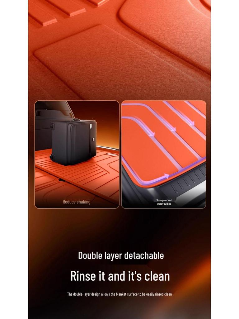 2025 Hongqi S9T TPE Trunk Mat: Premium Floor Mats & Interior Accessories