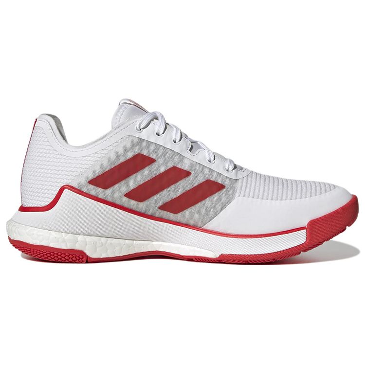 adidas Crazyflight White Vivid Red Women Sneakers Cloud-White GY9269