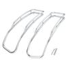 Motorcycle Saddlebags Lid Top Rail Trim Rack Guards For Harley Touring Road King Street Glide Electra Glide 2014-2024