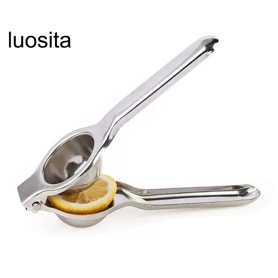 Manual Lemon Juicer, Fruit Squeezer, Comfortable Grip, Stainless Steel, Easy To Clean, Seedless Lemon Squeezer