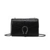New Fashionable High-end Snake Pattern Bacchus Bag Single Shoulder Crossbody Trendy Women's Bag