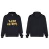 High Street Hoodie Reverse Letter Print Sweatshirt Loose Fit Young Men