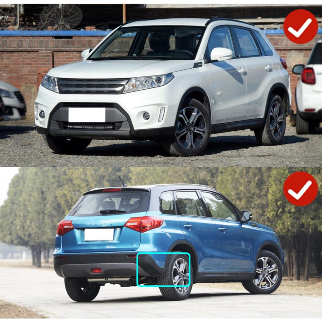 4PCS Splash Guards Mudguards Compatible with Suzuki Vitara / Edcudo  2016 2017 2018 2019 2020 2021 2022 2023 2024 4th Gen.