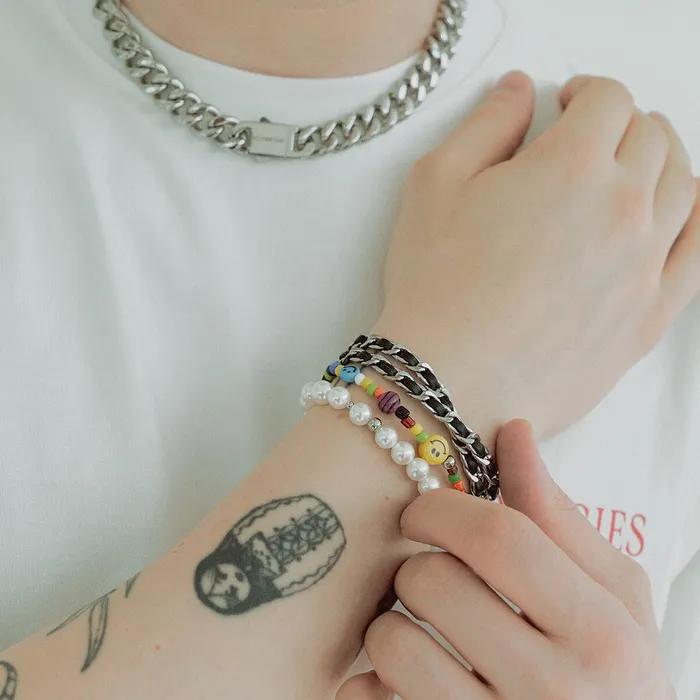 U-BBM Perlen Lächeln Armband