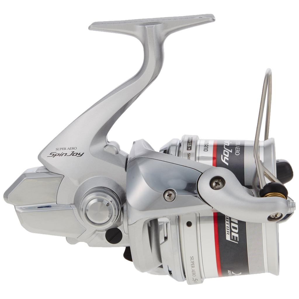 SHIMANO Spinnrolle 14 Super Aero Spinjoy 35 Leichtgewicht Schnurfischen Anfängerfreundlich Wurf Guss