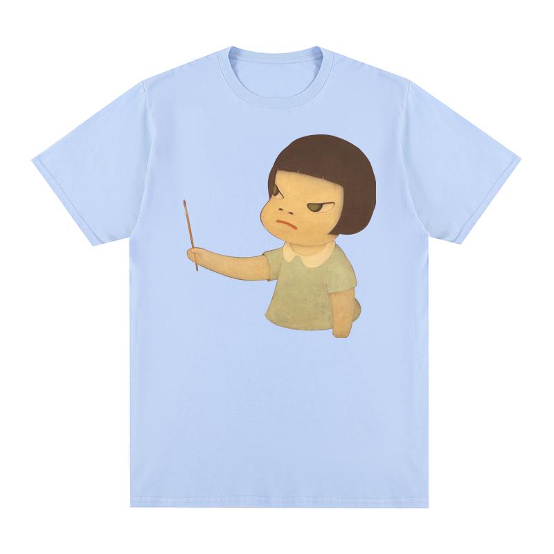 Yoshitomo Nara Nowa 2026 Vintage Koszulka Moda Streetwear Impreza Bawełna Męska Koszulka Nowa Koszulka Koszulka Damskie Topy