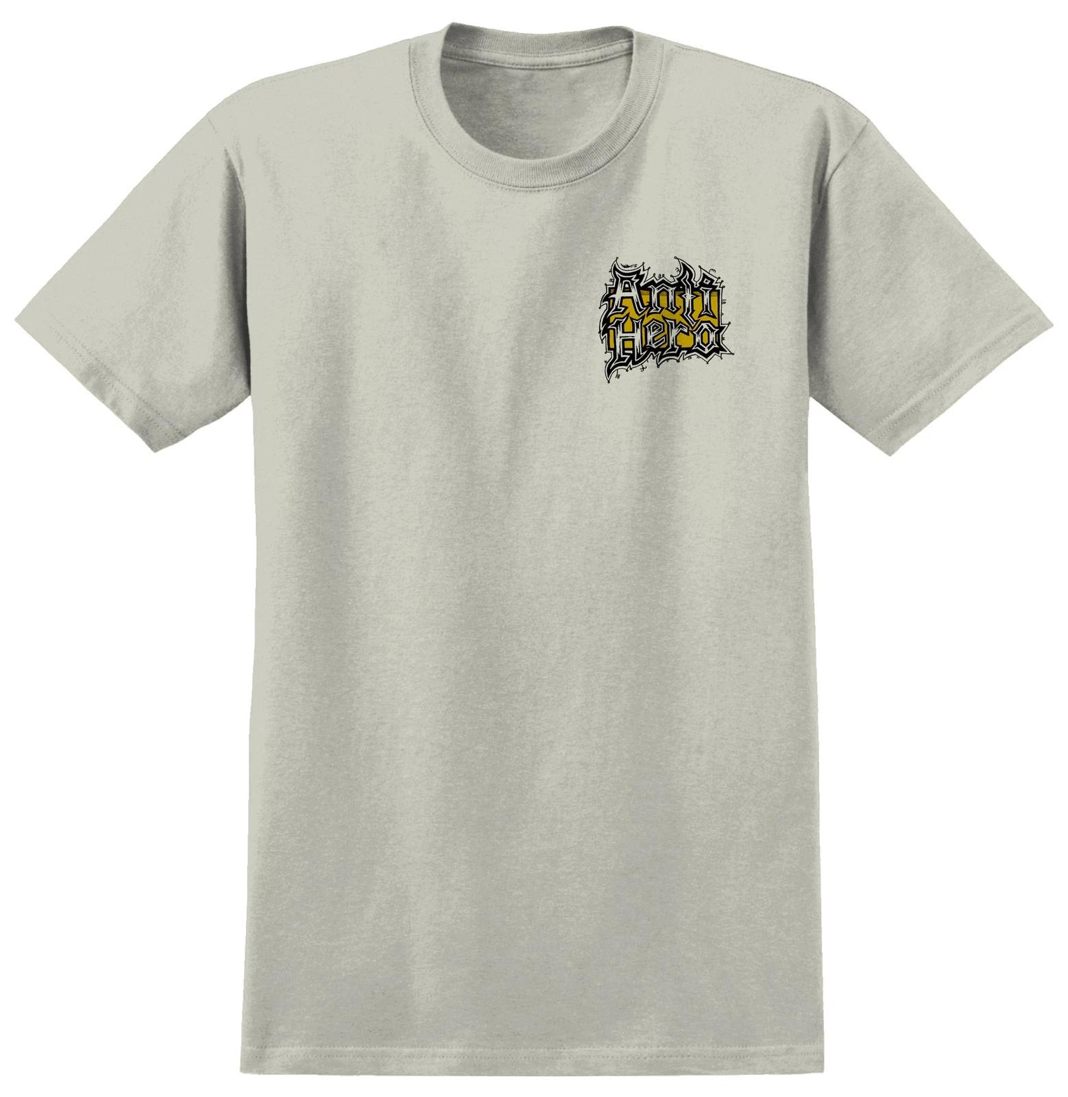 Anti Hero Skateboards Shirt Medieval Heather Cream M