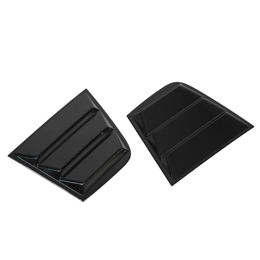 2pcs Black Side Window Louver Windshield Sun Shade Cover Car Adaptations Replacement for Dodge Charger 2015+