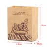 1:12 Dollhouse Miniature Rose Flower Packaging Paper Bag Flower Arrangement Packaging Paper Bag Furniture Decor Toys