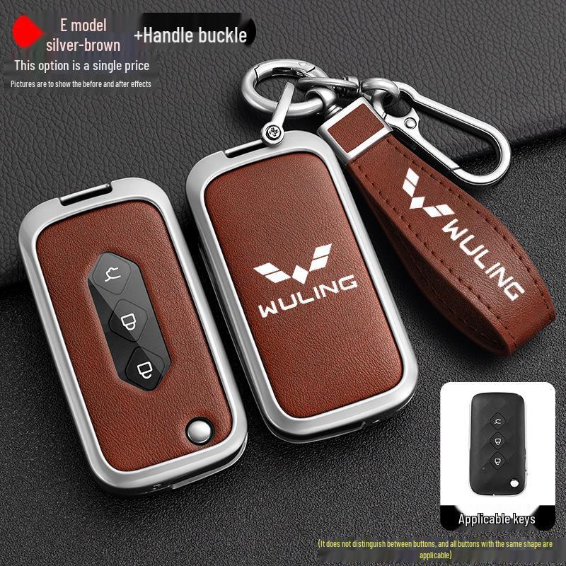 Wuling Xingchen 2022 Key Cover for Jiachen Xingyao Edition – Folding Metal Car Key Shell