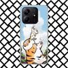 Cartoon Fat Tiger Phone Case for Xiaomi Redmi Note 15 14 14S 13 12 12S 11 Pro Plus 11E 11T 11S 10S 5G Soft Cover Fundas Redmi No