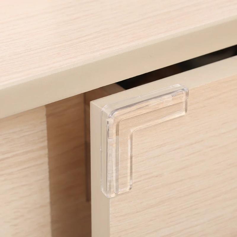 4-20Pcs Baby Safety PVC Protection Pad Transparent Table Corner Anti Collision Protector Children Safety Anticollision Guards