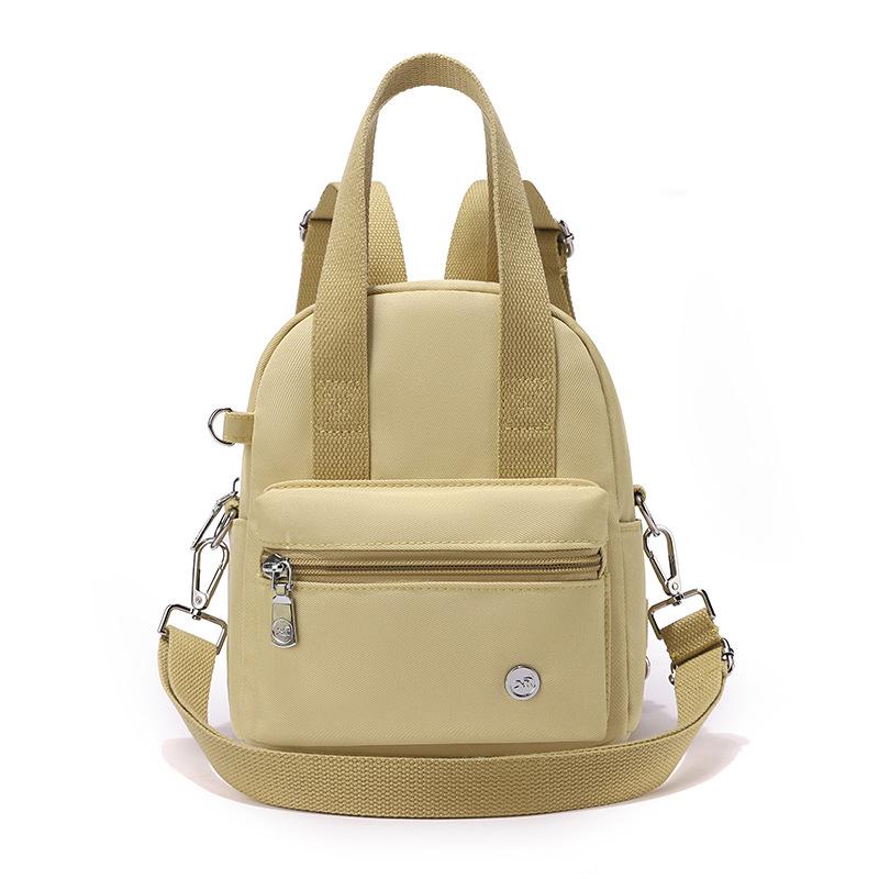 Schoolbag New Backpack Fashion Lightweight Versatile Women's Nylon Cloth Portable Travel School Bag Large Capacity Backpack Oxford Cloth