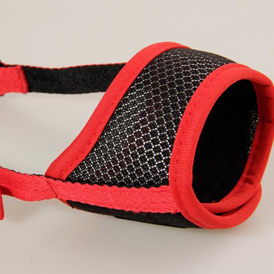 Dog Muzzle Adjustable Anti Bark Cotton Breathable Pet Mouth Muzzle for Puppy