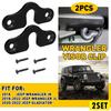 4pcs For Jeep 2018 NEWER & JL JK JT Gladiator Wrangler Sun JK Visor Black Clips