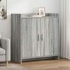 Sideboard Grey Sonoma 72 x 36 x 80 cm Engineered Wood