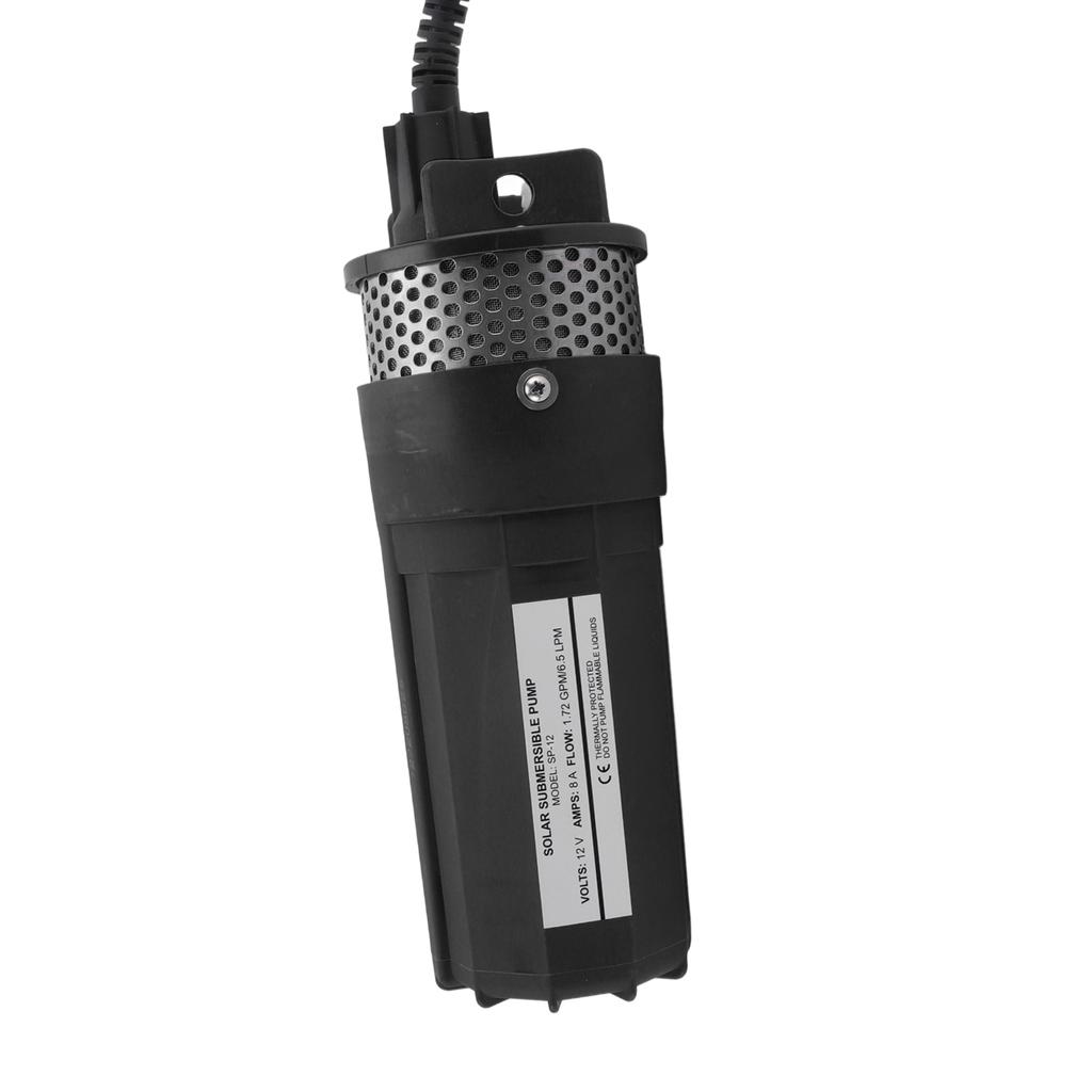 6.5L Solar Well Water Pump High Power 12V DC Solar Energy Submersible Pump for Irrigation Pond