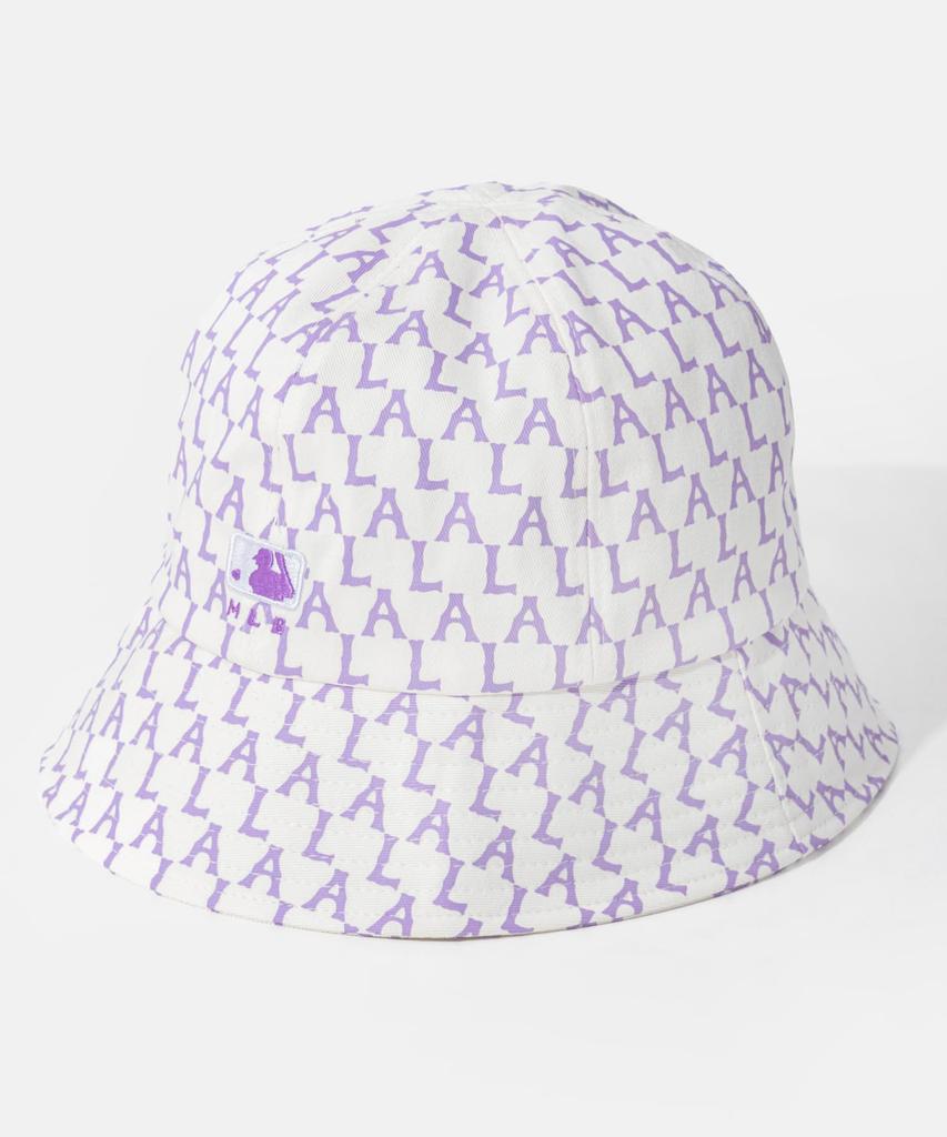 MLB Korea Bucket Hat 32CPHA111MONOGRAM PASTEL DOME HAT PURPLE Brand 59H Japanese Size M Size / (approx.) [Product]