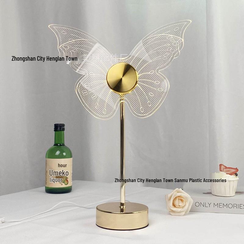 Nordic Butterfly Desk Lamp - Luxury Bedroom & Atmosphere Lighting