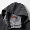Spring and Autumn Zipper Removable Cap Middle-aged and Young Light Luxury Business Jacket Casual Jacket