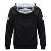 Fleece Men Set Fashion Tracksuit Lined Thick Sweatshirt Pants Sportswear Suit Male Winter Warm Hooded Outerwear Suit