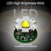 Rechargeable 5 LED Headlight Ultra Bright Powerful Waterproof Head Flashlight Head Torch for Outdoor Camping Running Lighting