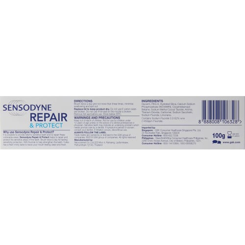 Sensodyne Repair and Protect Toothpaste 100g