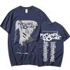 My Chemical Romance 2007 Tour Double Sided Print T Shirt Candle Punk Band Sign Short Sleeve Tees Cotton Harajuku T-shirt Men