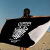 Logo W-West Coast C-Choppers Bath Towel Microfiber Soft Water Absorbing Breathable For Girl Kids Decorative Cartoon Beach Towel